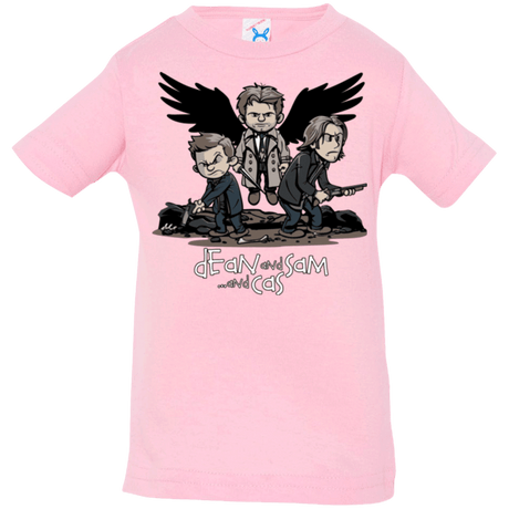 T-Shirts Pink / 6 Months Dean Sam Cas Infant Premium T-Shirt