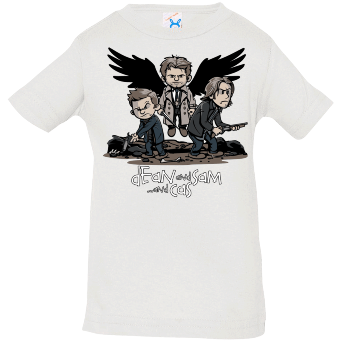 T-Shirts White / 6 Months Dean Sam Cas Infant Premium T-Shirt