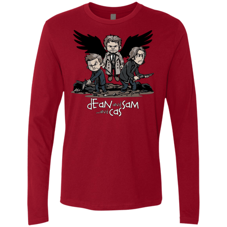 T-Shirts Cardinal / Small Dean Sam Cas Men's Premium Long Sleeve