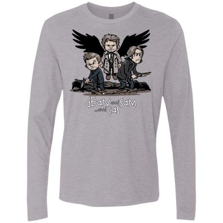 T-Shirts Heather Grey / Small Dean Sam Cas Men's Premium Long Sleeve