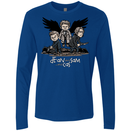 T-Shirts Royal / Small Dean Sam Cas Men's Premium Long Sleeve