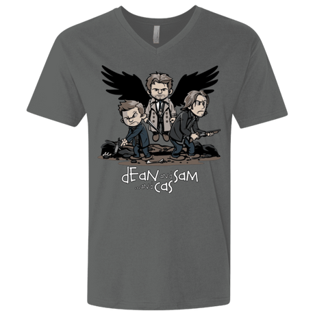 T-Shirts Heavy Metal / X-Small Dean Sam Cas Men's Premium V-Neck