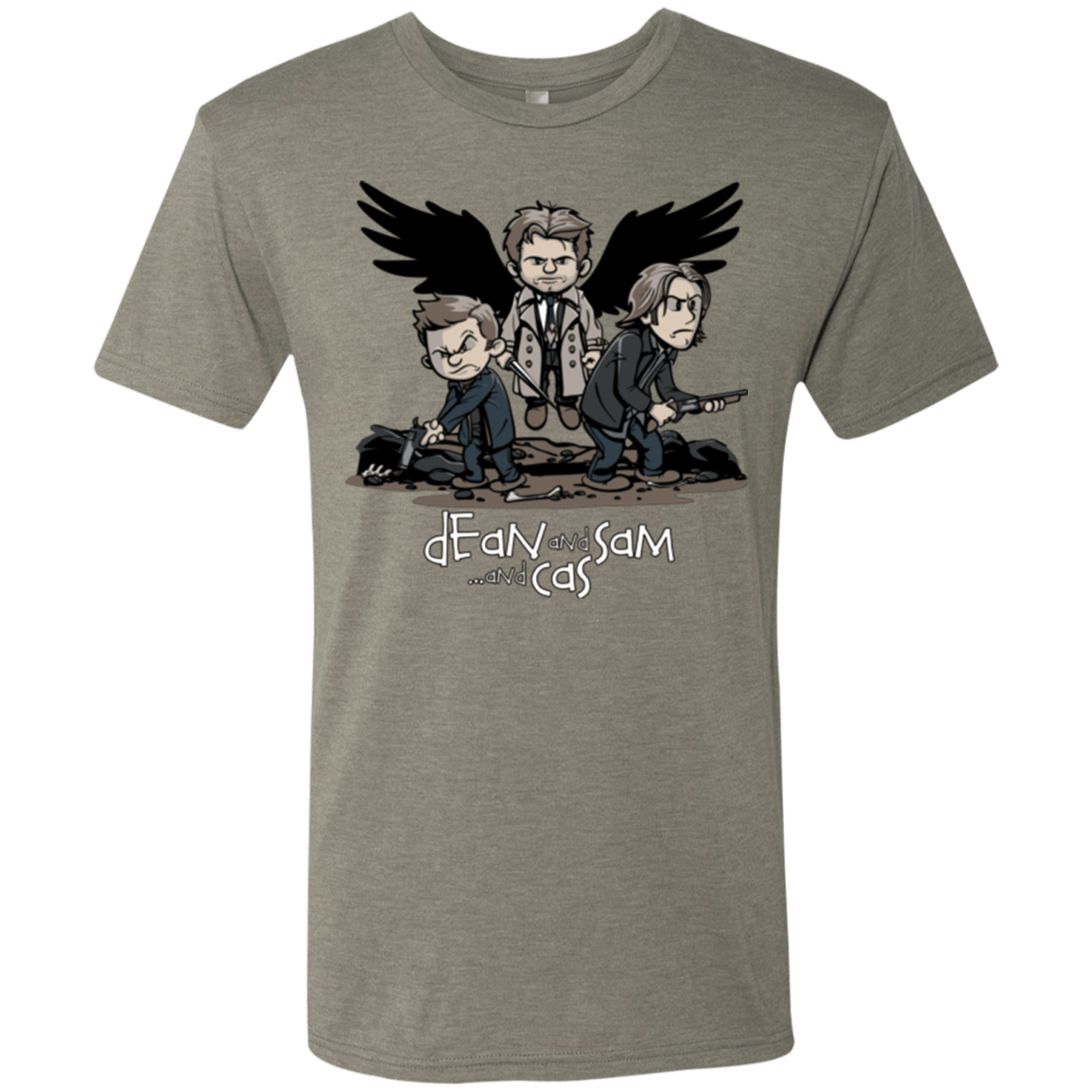 T-Shirts Venetian Grey / Small Dean Sam Cas Men's Triblend T-Shirt