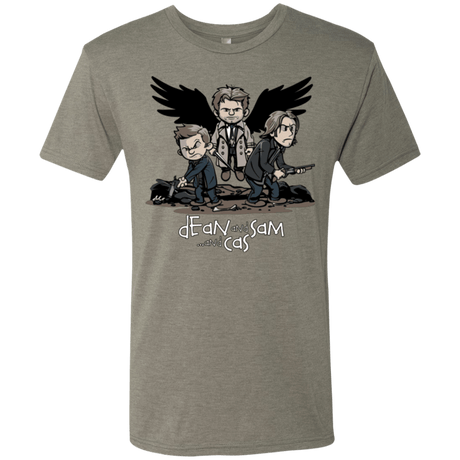 T-Shirts Venetian Grey / Small Dean Sam Cas Men's Triblend T-Shirt