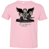 T-Shirts Pink / 2T Dean Sam Cas Toddler Premium T-Shirt