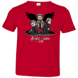 T-Shirts Red / 2T Dean Sam Cas Toddler Premium T-Shirt