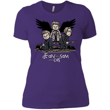 T-Shirts Purple / X-Small Dean Sam Cas Women's Premium T-Shirt