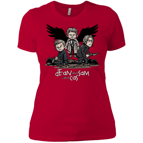 T-Shirts Red / X-Small Dean Sam Cas Women's Premium T-Shirt