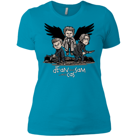 T-Shirts Turquoise / X-Small Dean Sam Cas Women's Premium T-Shirt