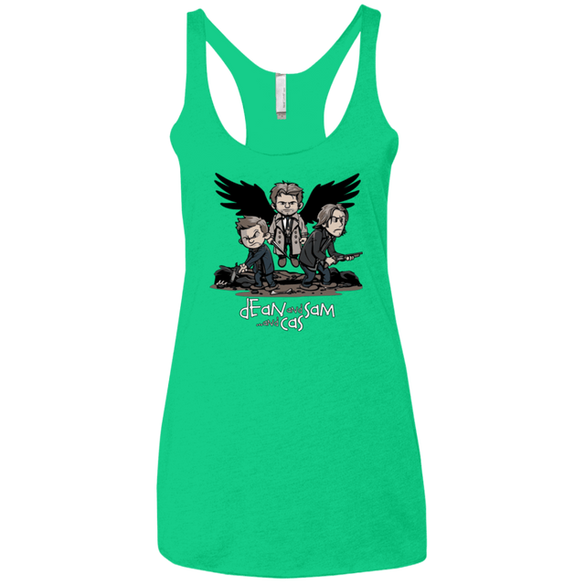 T-Shirts Envy / X-Small Dean Sam Cas Women's Triblend Racerback Tank