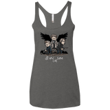 T-Shirts Premium Heather / X-Small Dean Sam Cas Women's Triblend Racerback Tank