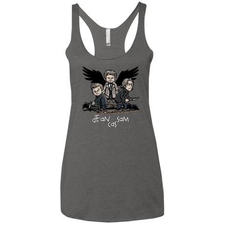 T-Shirts Premium Heather / X-Small Dean Sam Cas Women's Triblend Racerback Tank