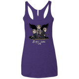 T-Shirts Purple / X-Small Dean Sam Cas Women's Triblend Racerback Tank