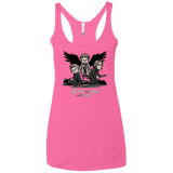 T-Shirts Vintage Pink / X-Small Dean Sam Cas Women's Triblend Racerback Tank