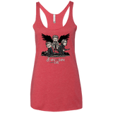 T-Shirts Vintage Red / X-Small Dean Sam Cas Women's Triblend Racerback Tank