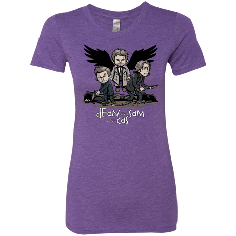 T-Shirts Purple Rush / Small Dean Sam Cas Women's Triblend T-Shirt