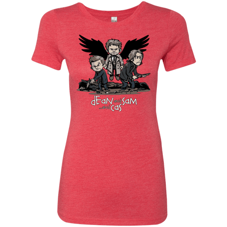 T-Shirts Vintage Red / Small Dean Sam Cas Women's Triblend T-Shirt