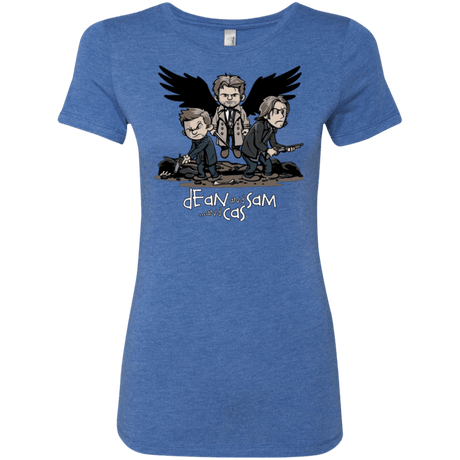 T-Shirts Vintage Royal / Small Dean Sam Cas Women's Triblend T-Shirt