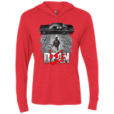 T-Shirts Vintage Red / X-Small Dean Triblend Long Sleeve Hoodie Tee