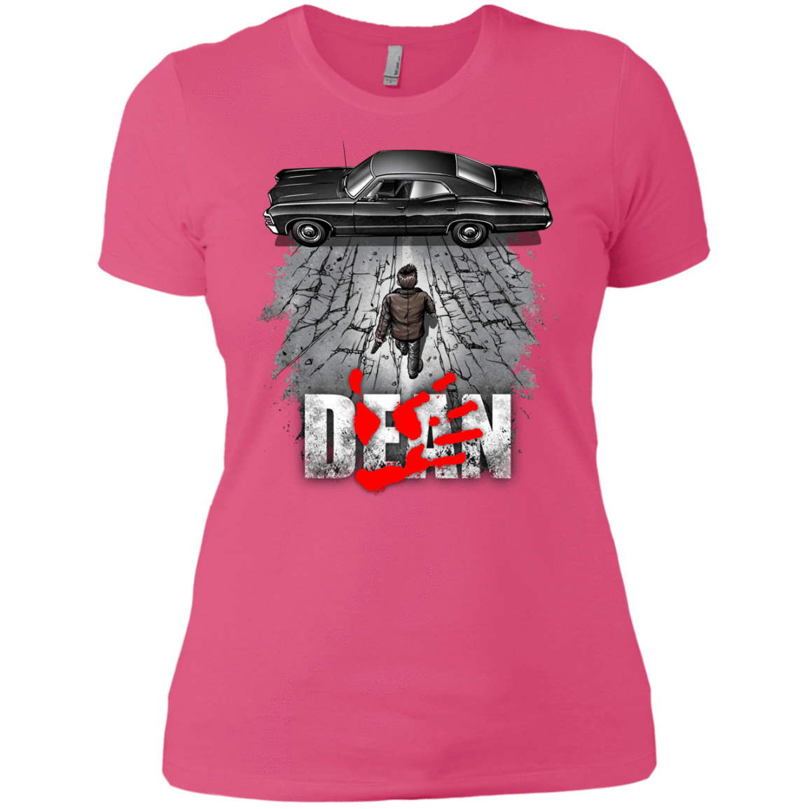 T-Shirts Hot Pink / X-Small Dean Women's Premium T-Shirt