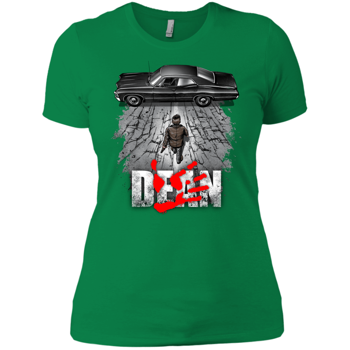 T-Shirts Kelly Green / X-Small Dean Women's Premium T-Shirt