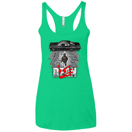 T-Shirts Envy / X-Small Dean Women's Triblend Racerback Tank