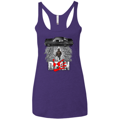 T-Shirts Purple / X-Small Dean Women's Triblend Racerback Tank