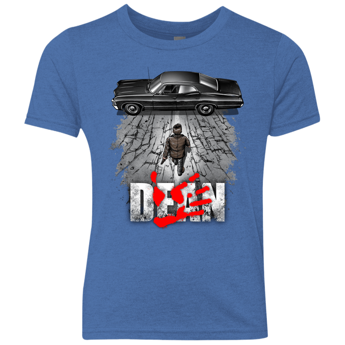 T-Shirts Vintage Royal / YXS Dean Youth Triblend T-Shirt