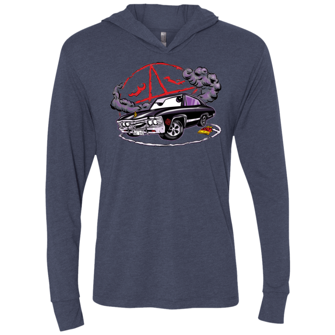 Deans Baby Triblend Long Sleeve Hoodie Tee