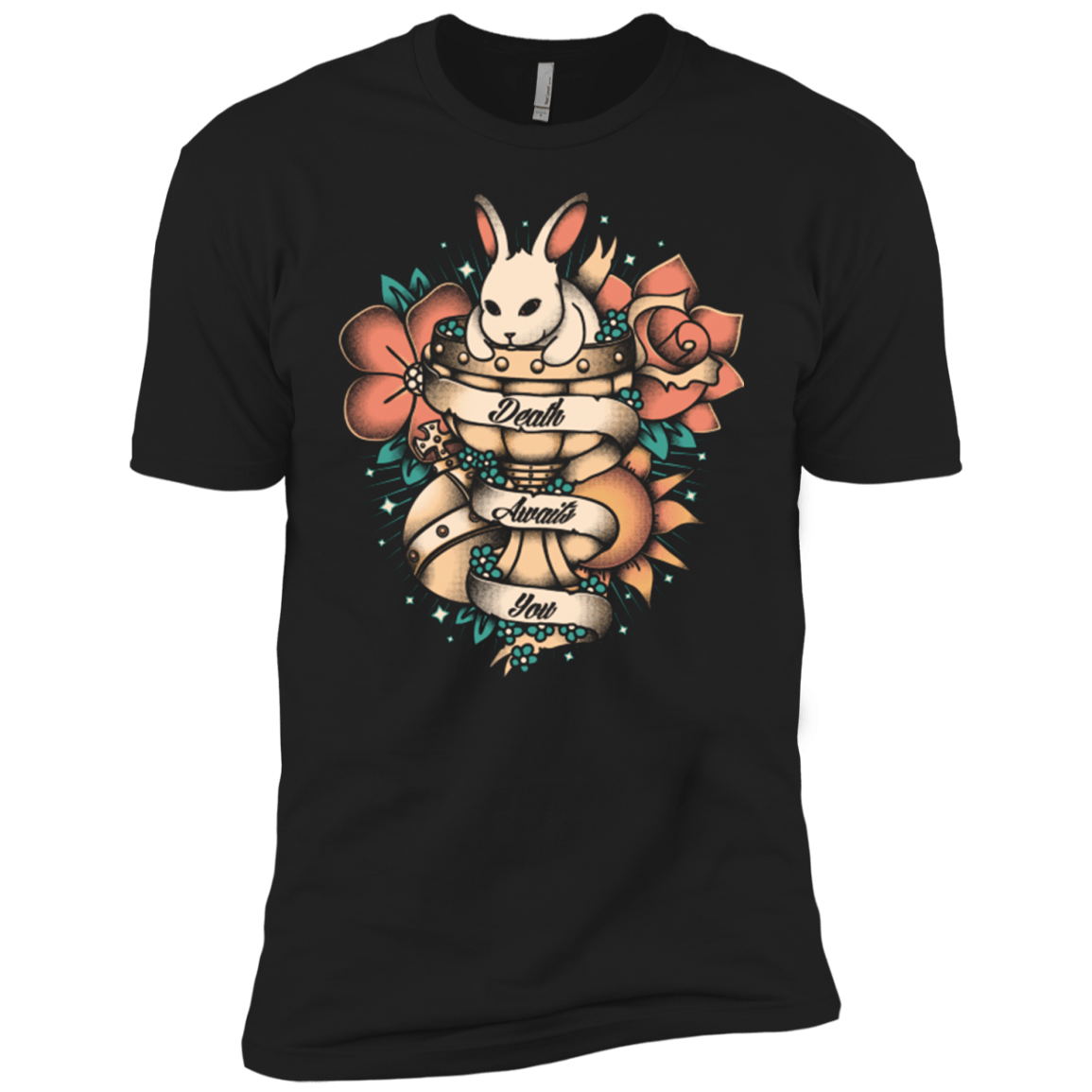 T-Shirts Black / YXS Death awaits you Boys Premium T-Shirt