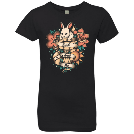 T-Shirts Black / YXS Death awaits you Girls Premium T-Shirt
