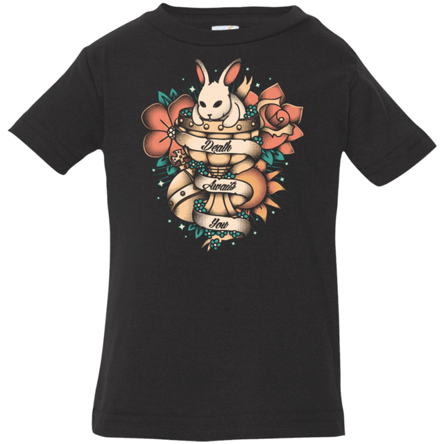 T-Shirts Black / 6 Months Death awaits you Infant Premium T-Shirt