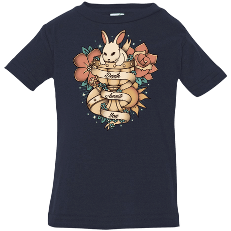 T-Shirts Navy / 6 Months Death Awaits You Infant PremiumT-Shirt