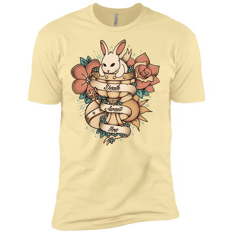 T-Shirts Banana Cream / X-Small Death Awaits You Men's Premium T-Shirt