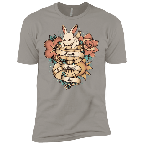 T-Shirts Light Grey / X-Small Death Awaits You Men's Premium T-Shirt