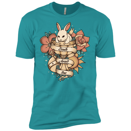 T-Shirts Tahiti Blue / X-Small Death Awaits You Men's Premium T-Shirt