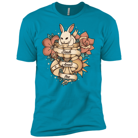 T-Shirts Turquoise / X-Small Death Awaits You Men's Premium T-Shirt