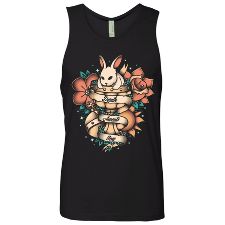 T-Shirts Black / Small Death awaits you Men's Premium Tank Top