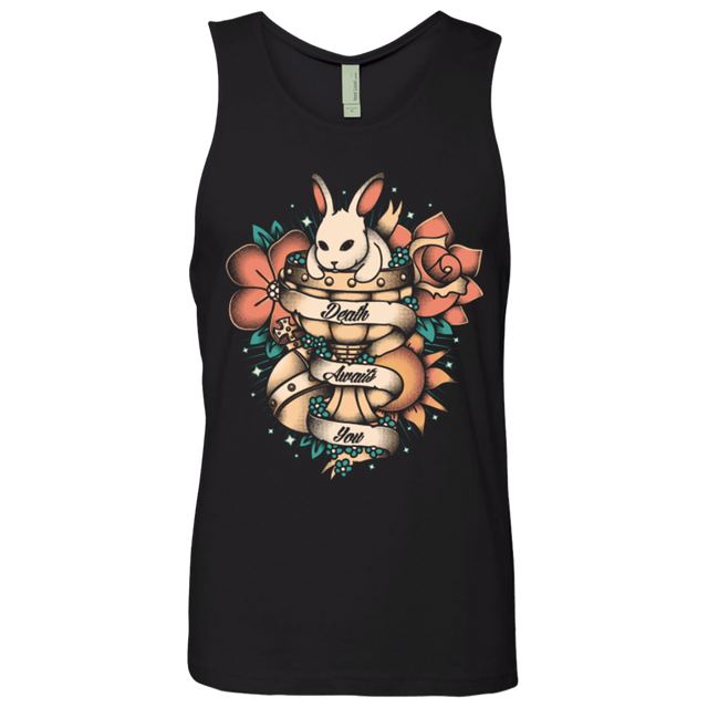 T-Shirts Black / Small Death awaits you Men's Premium Tank Top