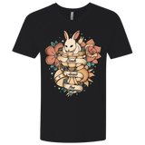 T-Shirts Black / X-Small Death Awaits You Men's Premium V-Neck