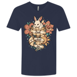 T-Shirts Midnight Navy / X-Small Death Awaits You Men's Premium V-Neck