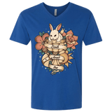 T-Shirts Royal / X-Small Death Awaits You Men's Premium V-Neck