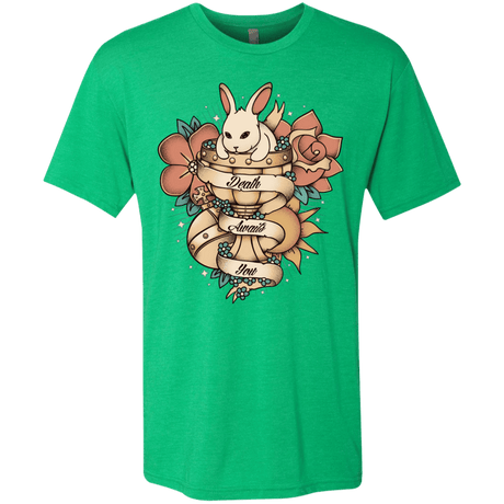 T-Shirts Envy / Small Death Awaits You Men's Triblend T-Shirt