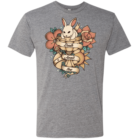 T-Shirts Premium Heather / Small Death Awaits You Men's Triblend T-Shirt