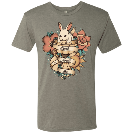 T-Shirts Venetian Grey / Small Death Awaits You Men's Triblend T-Shirt