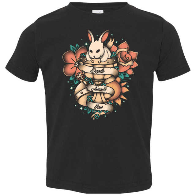 T-Shirts Black / 2T Death awaits you Toddler Premium T-Shirt
