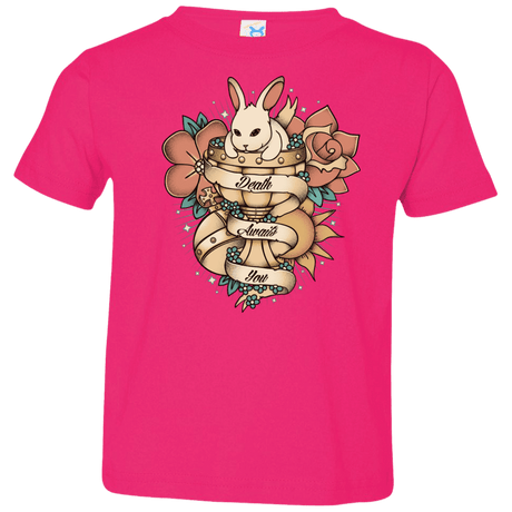 T-Shirts Hot Pink / 2T Death Awaits You Toddler Premium T-Shirt