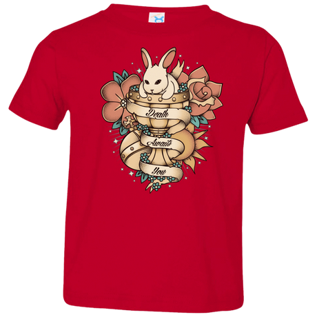 T-Shirts Red / 2T Death Awaits You Toddler Premium T-Shirt