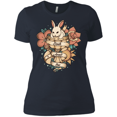 T-Shirts Indigo / X-Small Death Awaits You Women's Premium T-Shirt