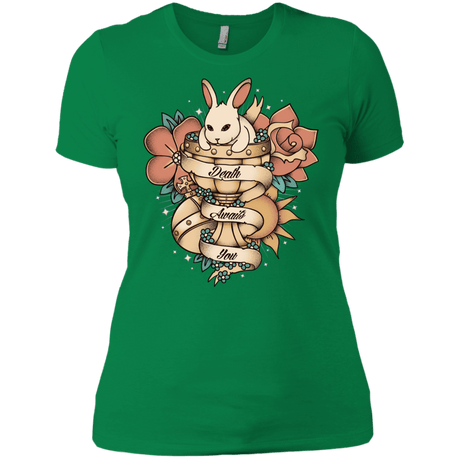 T-Shirts Kelly Green / X-Small Death Awaits You Women's Premium T-Shirt